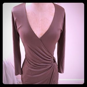 💯EUC Gucci M dress 100% viscose bamboo detail sexy